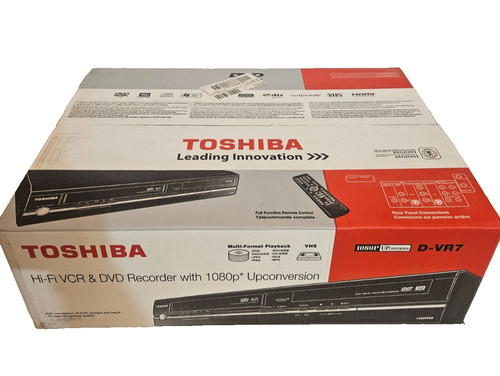 Toshiba vr7 dvd recorder - toshiba,
