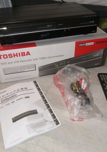 Toshiba dvr620ku vhs vcr - toshiba,