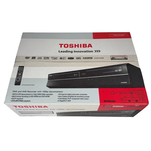 Toshiba dvr620 dvd vhs combo - vhs,