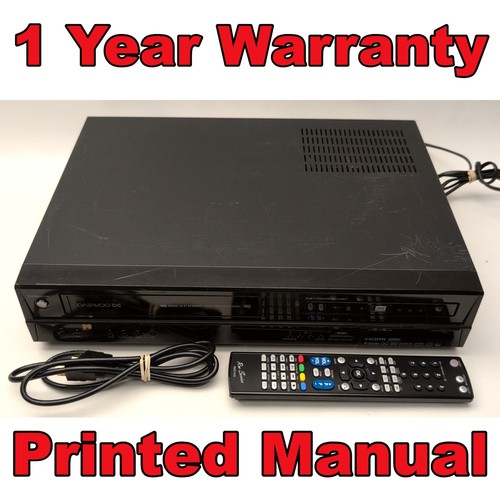 Daewoo drvt vcr vhs dvd - drvt-43,