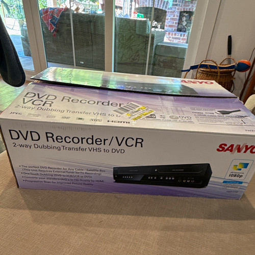 Sanyo registratore dvd vcr - sanyo, dvd/vcr