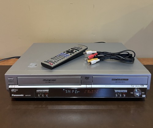 Panasonic dmr e75vp vhs dvd - panasonic,